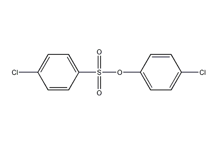Structural formula of fenacetate