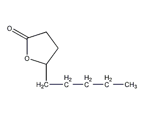 4-nonalactone structural formula