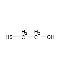 2-Mercaptoethanol Structural Formula