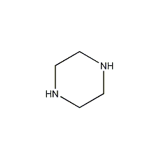 Piperazine structural formula