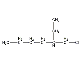 3-(chloromethyl)heptane structural formula