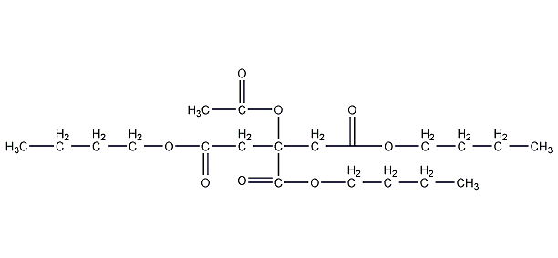 Acetyl tributyl citrate structural formula