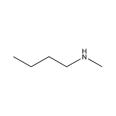N-methylbutylamine structural formula