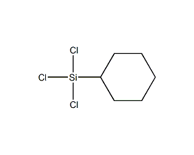 Cyclohexyltrichlorosilane structural formula