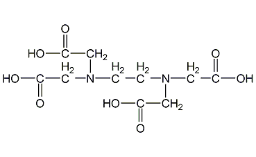 ethylenediaminetetraacetic acid structural formula