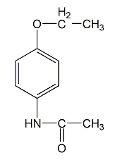 acetaminophenyl ether structural formula