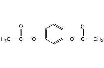 Structural formula of dimethyl malonate
