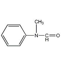 N-methylformanilide structural formula