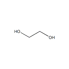 Ethylene glycol structural formula