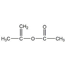Isopropylene acetate structural formula