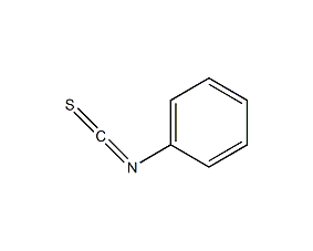Phenyl isothiocyanate structural formula