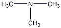 Trimethylamine structural formula