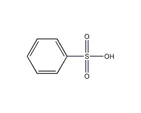 Benzenesulfonic acid structural formula