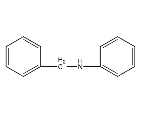 N-benzylaniline structural formula