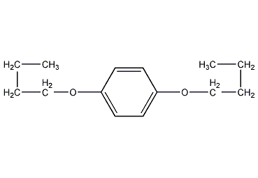 1,4-dibutoxybenzene structural formula