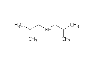 Diisobutylamine structural formula