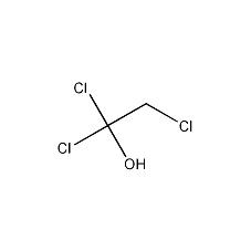 2,2,2-Trichloroethanol Structural Formula