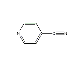 4-cyanopyridine structural formula