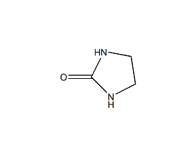 Ethylene urea structural formula