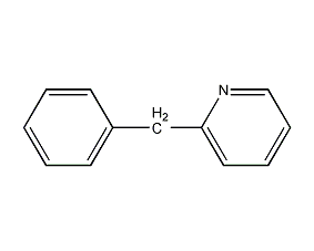 2-Benzylpyridine Structural Formula