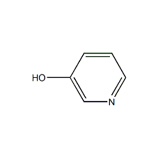3-hydroxypyridine structural formula