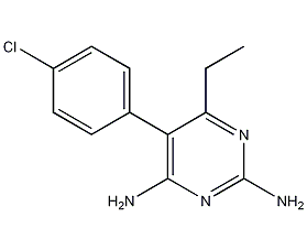 Pyrimethamine Structural Formula