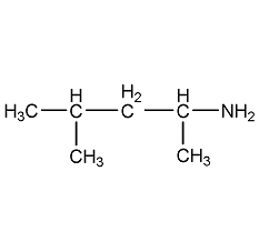 1,3-dimethylbutylamine structural formula
