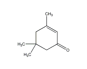 Isophorone structural formula