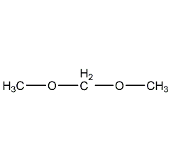 Dimethoxymethane structural formula