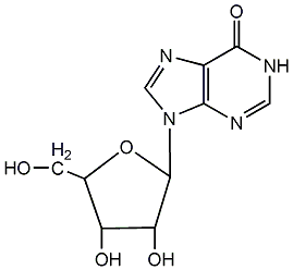 Inosine structural formula