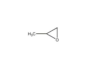 1,2-propylene oxide structural formula