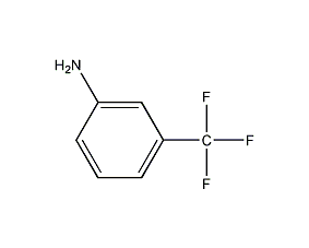 3-Trifluoromethylaniline structural formula