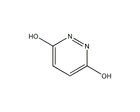 3,6-dihydroxypyridazine structural formula