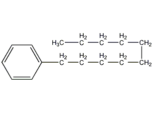 Dodecylbenzene Structural Formula