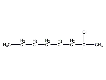 2-octanol structural formula