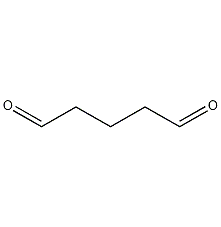 Glutaraldehyde Structural Formula