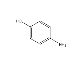 P-aminophenol structural formula