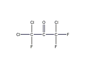 1,1,3-Trichlorotrifluoroacetone structural formula