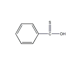 Thiobenzoic acid structural formula