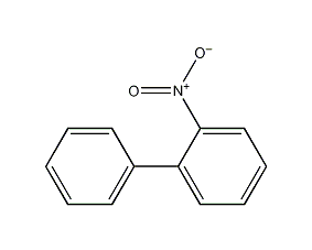 O-Nitrobiphenyl Structural Formula