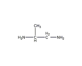 1,2-propanediamine structural formula
