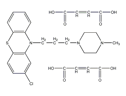 Prochlorperazine structural formula