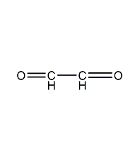 Glyoxal structural formula