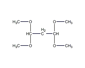1,1,3,3-tetramethoxypropane structural formula
