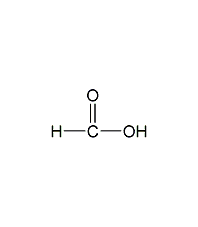 Formic acid structural formula
