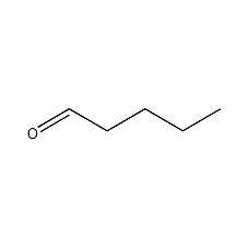 Valeraldehyde Structural Formula