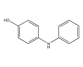 4-hydroxydiphenylamine structural formula