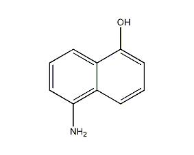 1-amino-5-naphthol structural formula