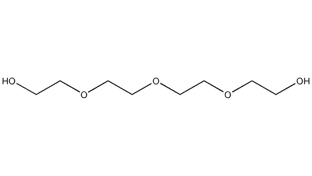 Tetraethylene glycol structural formula