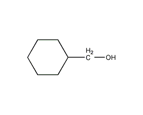 Cyclohexanemethanol structural formula